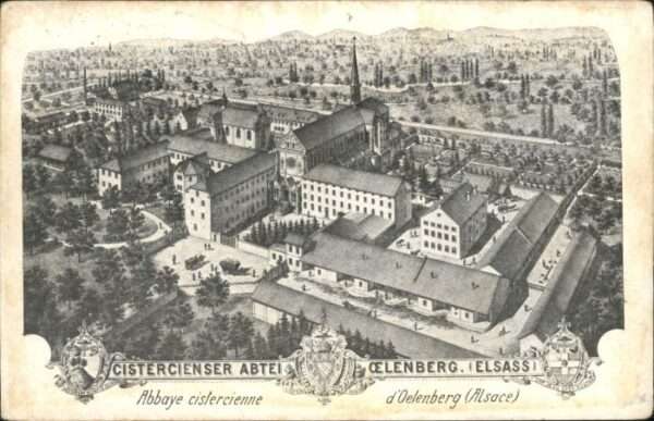 Oelenberg Elsass Alsace Abtei Abbaye