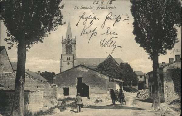 Saint-Souplet Zerstörung