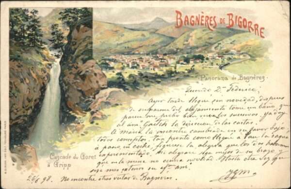Bagneres-de-Bigorre Cascade Goret Gripp