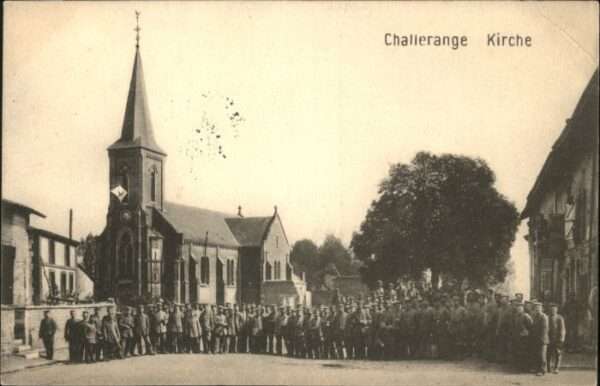 Challerange Kirche Soldaten