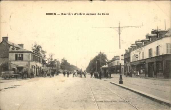 Rouen Barriere Octroi Avenue Caen