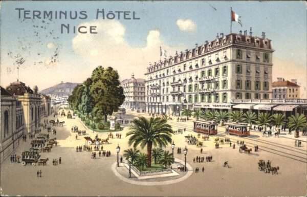 Nice Alpes Maritimes Nice Terminus Hotel Strassenbahn