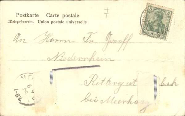Osthausen Elsass Schloss Chateau – Bild 2