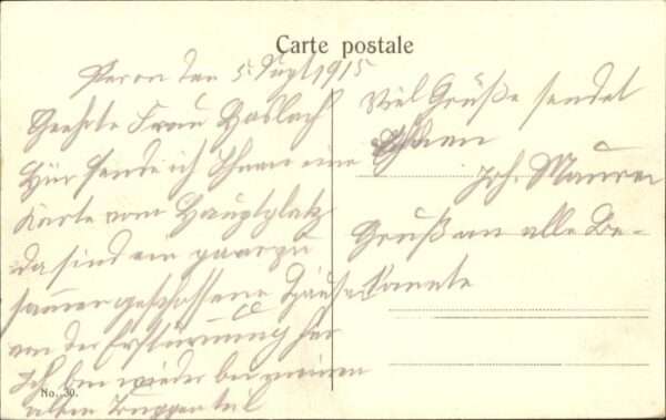Peron [handschriftlich] ? Grande Place – Bild 2