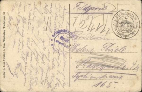 Le Chesne Ardennes Le_Chesne Soldaten Pferd Hund – Bild 2