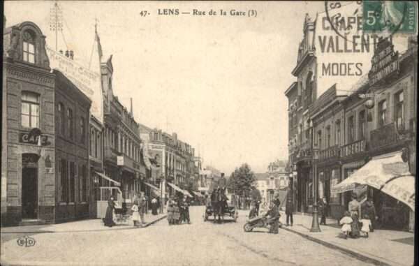 Lens Pas-de-Calais Lens Rue Gare
