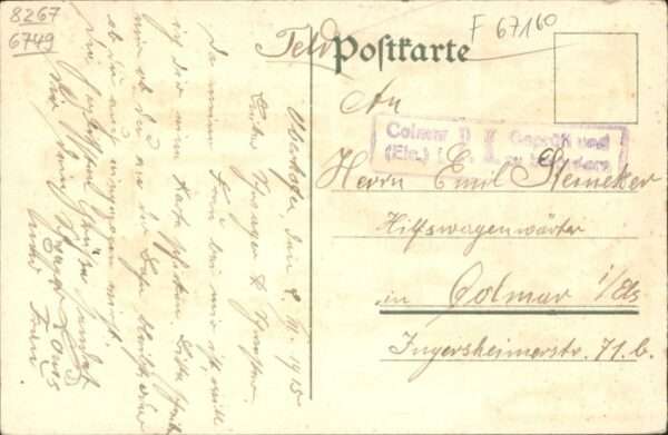 Oberhofen Elsass Truppenübungsplatz Hotel Hirsch Wirtsch – Bild 2