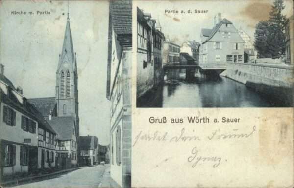 Woerth Elsass auer Kirche
