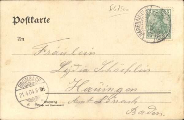 Hagenau Elsass Truppenübungsplatz Hotel Restaurant Hir – Bild 2