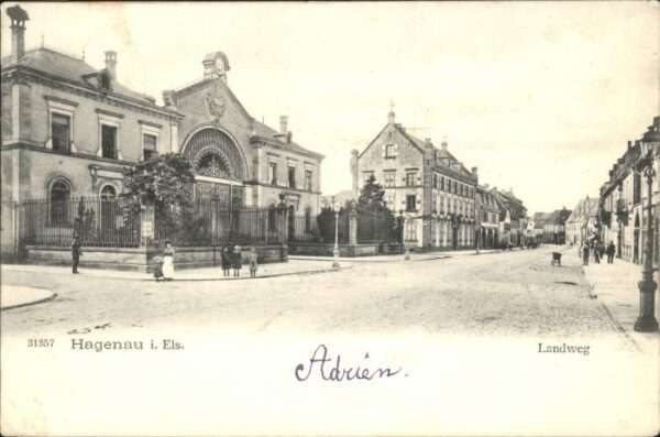 Hagenau Elsass Landweg