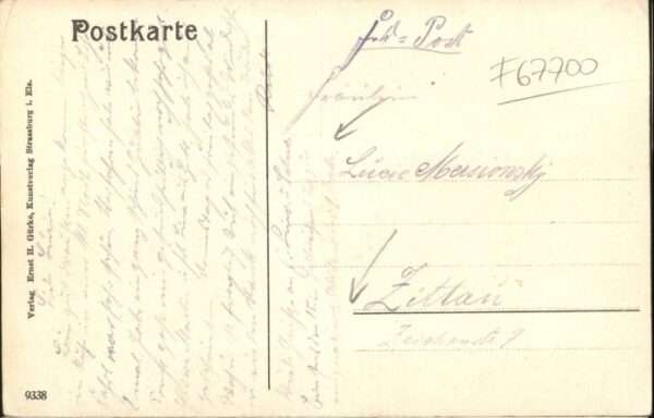 Zabern Saverne Zabern Bahnhofstrasse Bahnhof – Bild 2