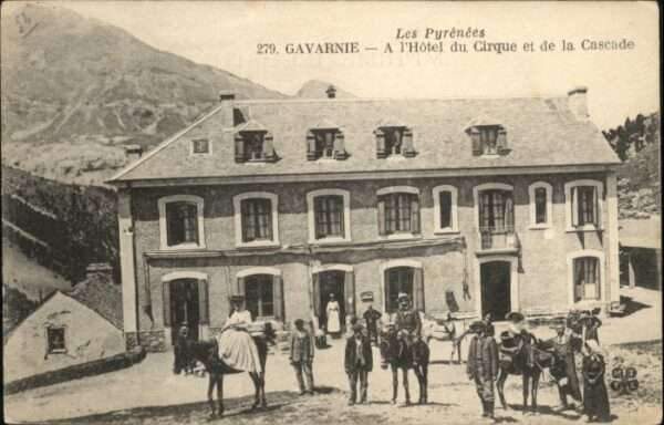 Gavarnie Hotel Cirque Cascade Esel