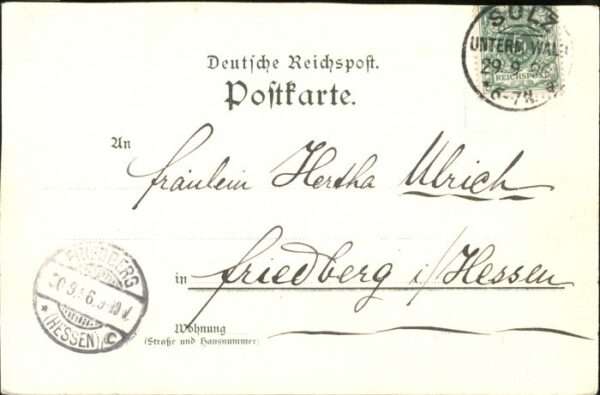 Weissenburg Elsass Geisberg Denkmal Altenstadt Schloss III – Bild 2