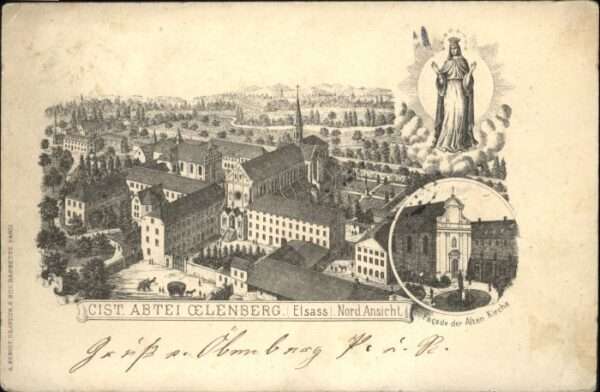 Oelenberg Elsass Abtei Kirche