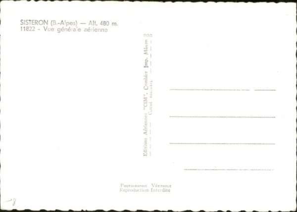 Sisteron Fliegeraufnahme – Bild 2