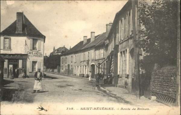 Saint-Reverien Route Brinon Cafe Hotel Perdrix