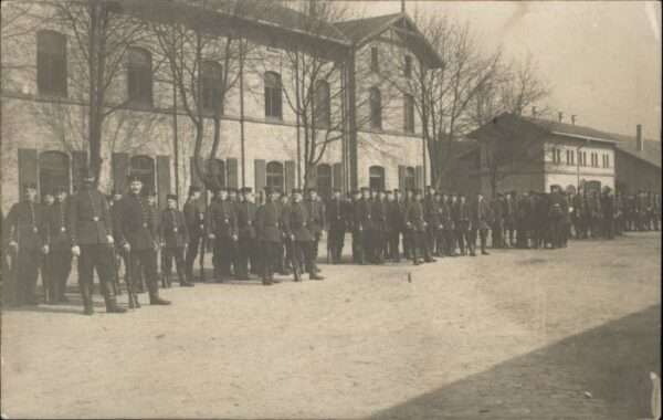 Hagenau Elsass [Stempelabschlag] Soldaten
