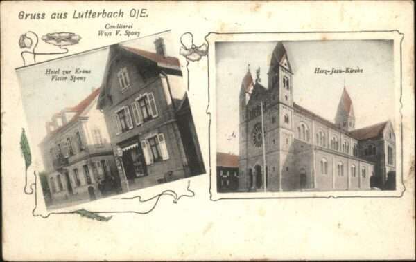 Lutterbach Gasthof Krone Coditorei