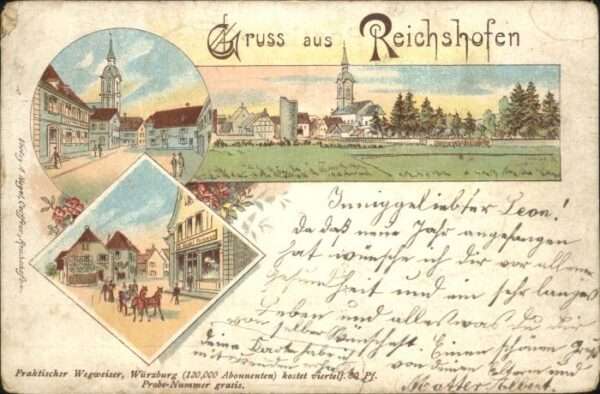 Reichshofen Elsass Reichshofen Litho