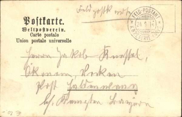 Dieuze Litho  Post Schule – Bild 2