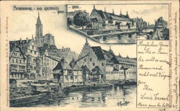 Strasbourg Alsace Strassburg Kaufhaus