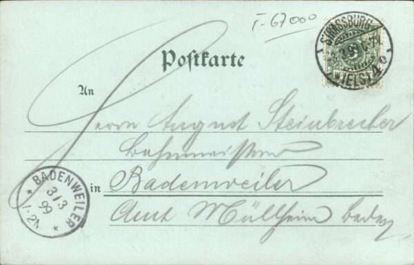 Strasbourg Alsace Strassburg_Elsass Gutenberg-Denkmal Kle – Bild 2