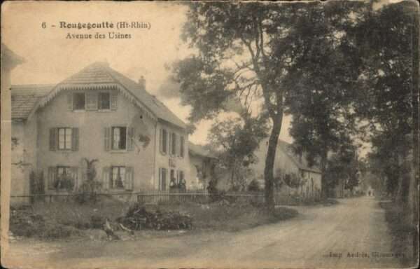 Rougegoutte Avenue Usines