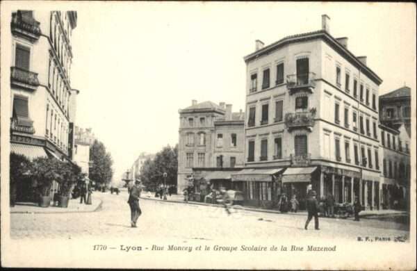 Lyon France Lyon Rue Moncey Groupe Scolaire Rue Maz