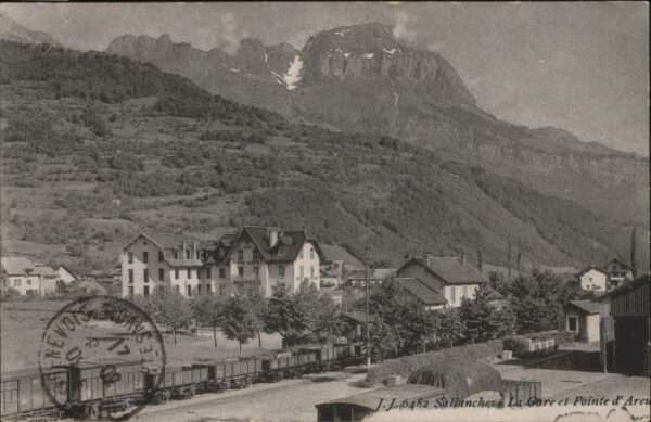 Sallanches Gare Bahnhof