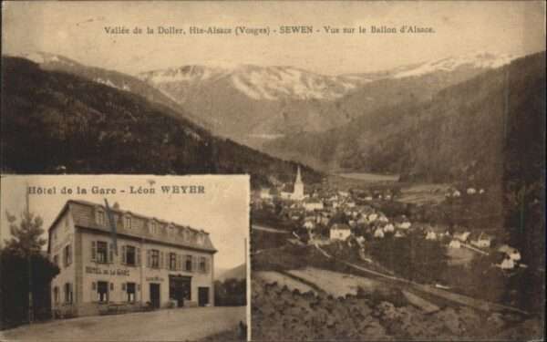 Sewen Vosges Vallee Doller Hotel Gare