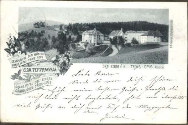 Drei-Aehren Trois-Epis lsass Alsace Grand Hotel