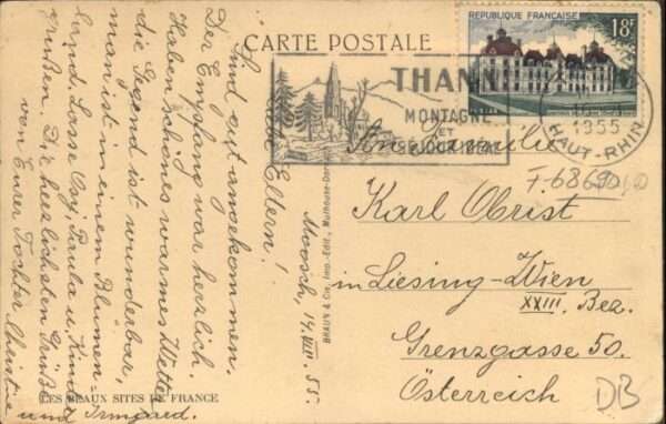 Moosch Haut Rhin Alsace Moosch Rue Mairie – Bild 2