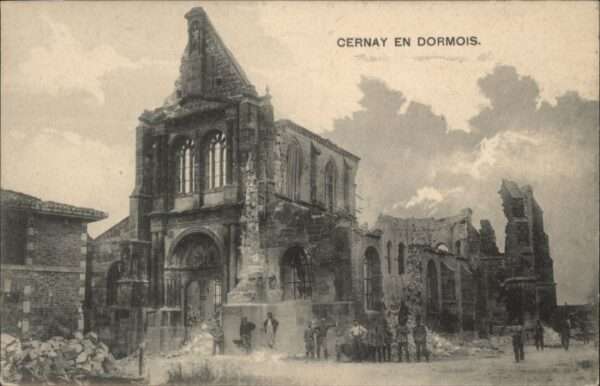 Cernay-en-Dormois Zerstörung