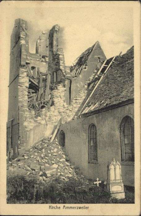 Ammerzweiler Kirche Zerstörung