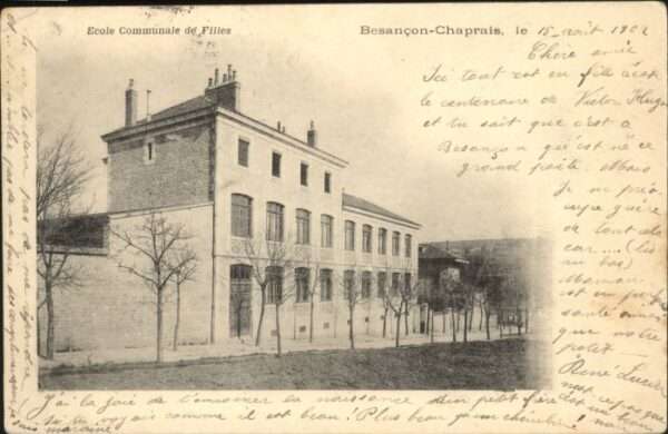 Besancon Doubs Chaprais Ecole Communale de Filles