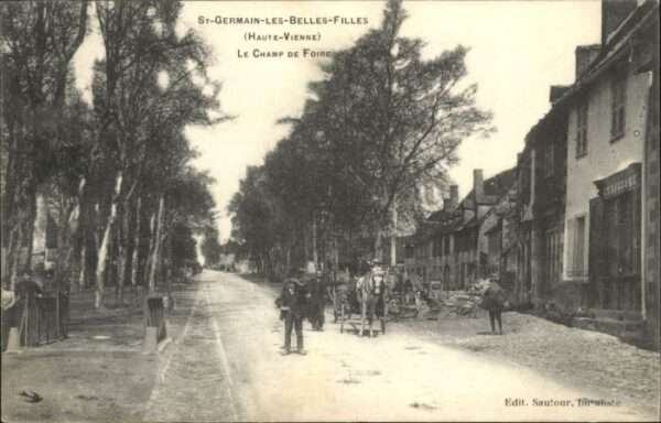 Saint-Germain-les-Belles Filles Champ Foire