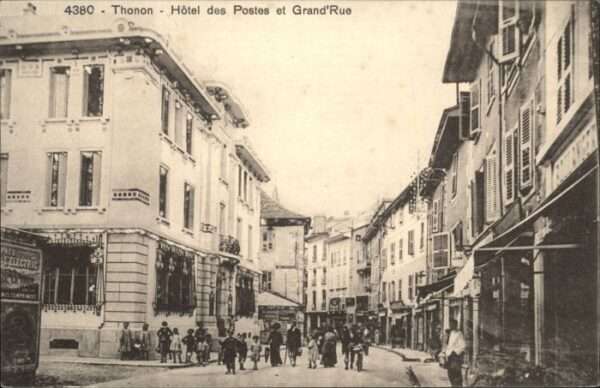 Thonon-les-Bains Thonon Hotel Postes Grand Rue