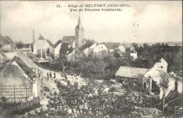 Belfort Alsace Belfort Siege