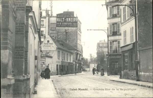Saint-Mande Val-de-Marne Grande Rue Republique