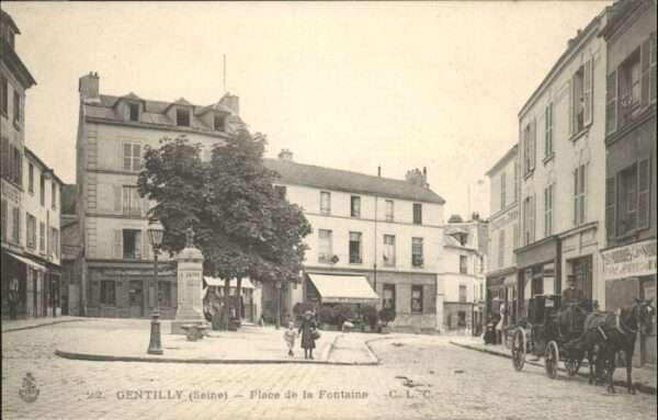 Gentilly Seine Place Fontaine