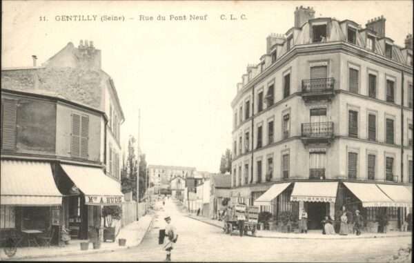 Gentilly Seine Rue Pont Neuf