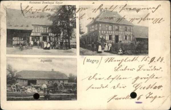 Magny Haut-Rhin Restaurant Dominique Kayser Sägemühle