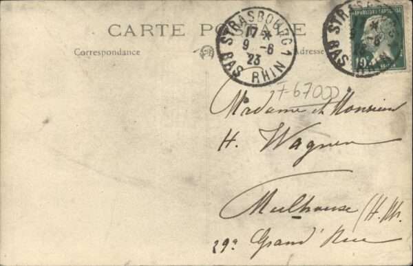 Strasbourg Alsace Strassburg_Elsass [Stempelabschlag] – Bild 2