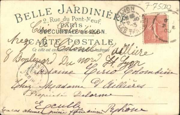 Paris Rue Pont-Neuf Belle Jardiniere Succursa – Bild 2