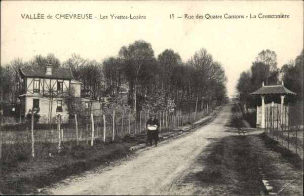 Chevreuse Yvettes-Lozere Vallee Rue Quatre Canton