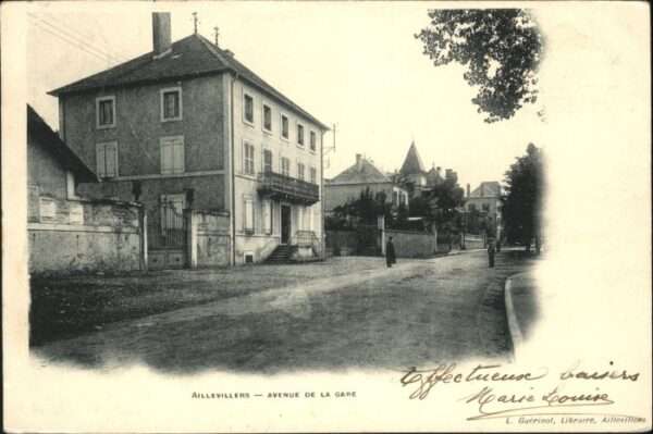 Aillevillers Avenue Gare
