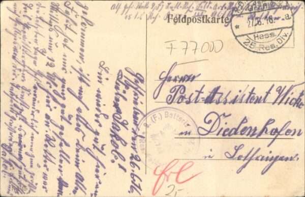 Vaux-le-Penil Vaux Argonnenwald – Bild 2