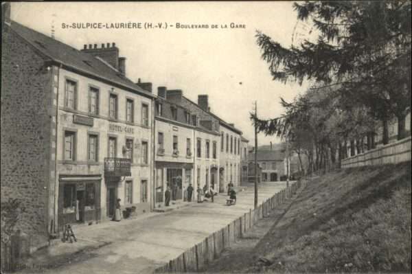 Saint-Sulpice-Lauriere Boulevard Gare Hotel Gare