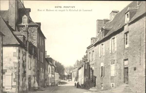 Pontivy Rue Maison Naquit General Lourmel