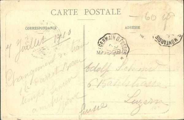 Varennes-sur-Allier Place Victor-Hugo Eglise – Bild 2